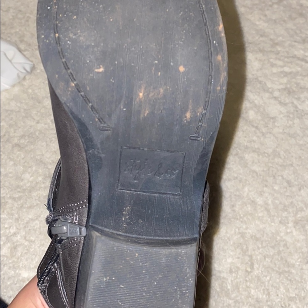 Gray Booties - Picture 5 of 5